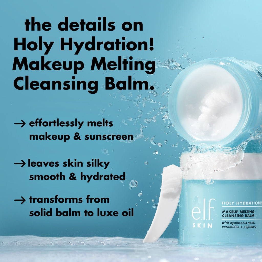 Holy Hydration! Makeup Melting Cleansing Balm