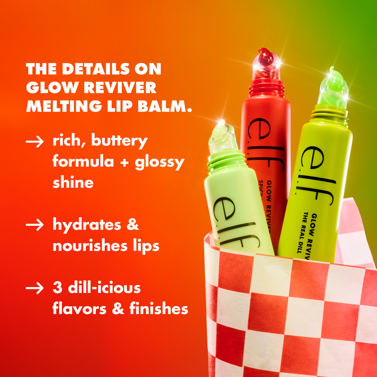 Glow Reviver Melting Lip Balm - e.l.f. Von Dill