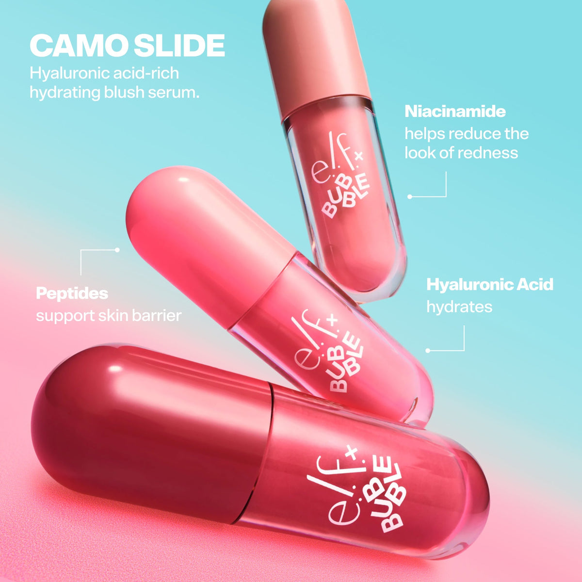 Camo Slide Hydrating Blush Serum - Pinky Promise